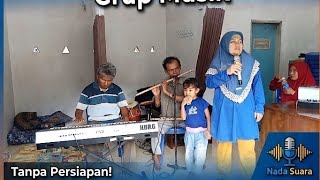 Latihan Dadakan Lagu Derita Rhoma Irama Bersama Grup Musik Nada Suara