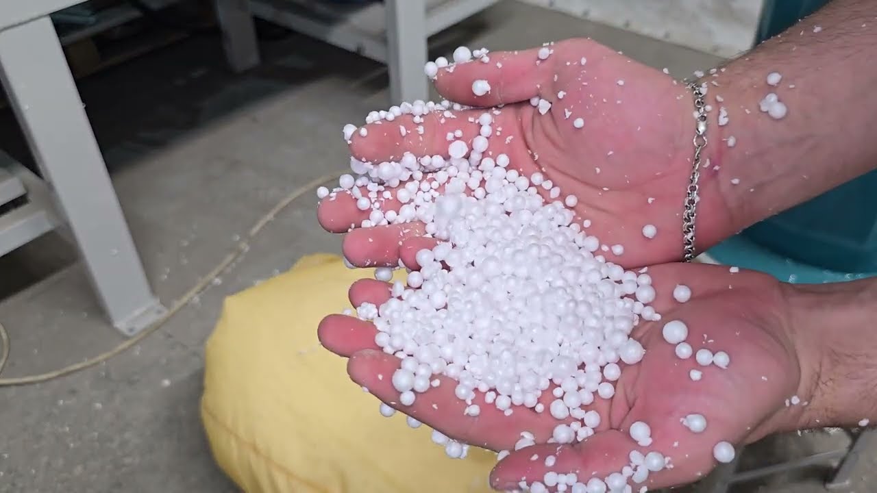 Измельчитель пенопласта Часть 1/4 | Сетка 25мм | Упраковочный пенопласт, ППС-14, ППС-8