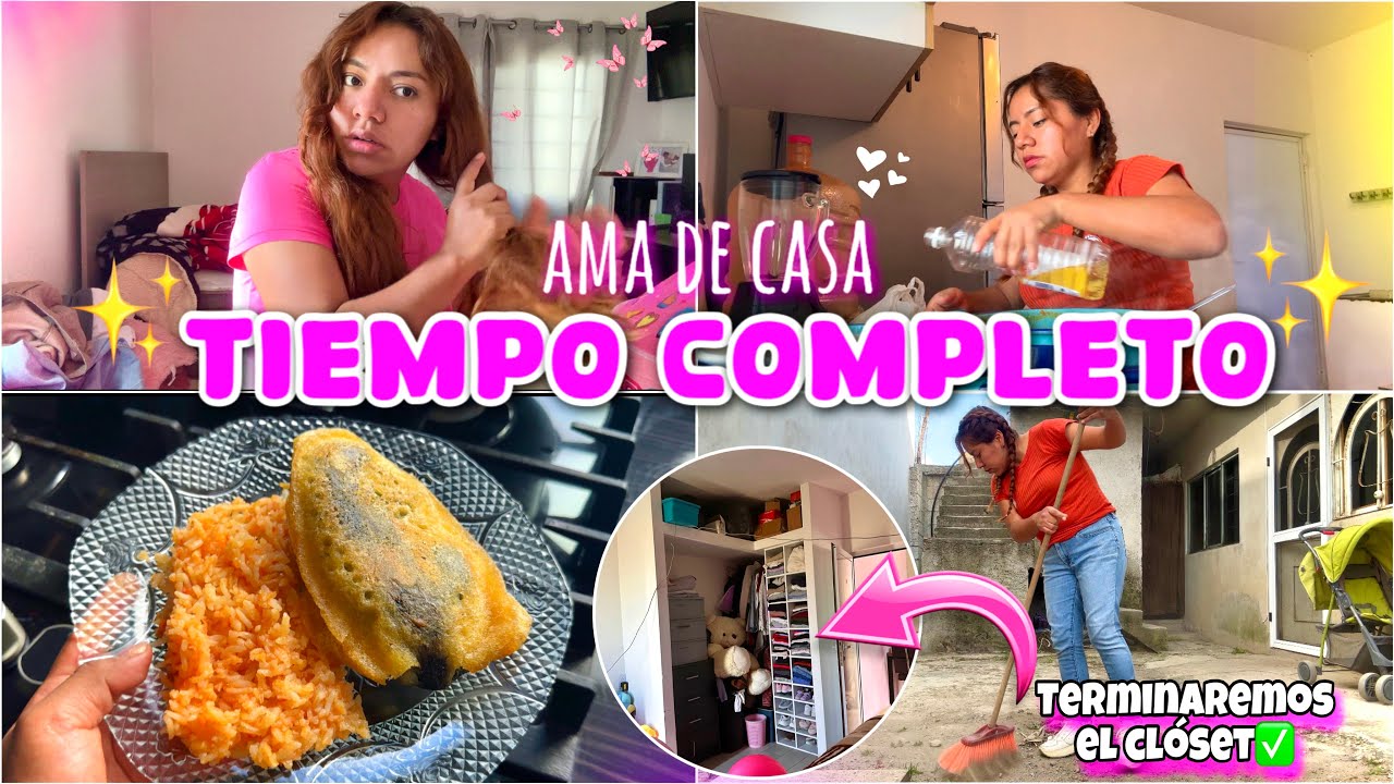 Trabajando en casa 🏠♥️Rutina para iniciar la semana✅ trabajando en equipo💕