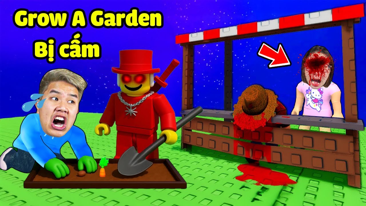 Đừng bao giờ chơi Grow A Garden bị cấm lúc 3 giờ sáng ? bqThanh & Ốc Bị Nguyền Rủa