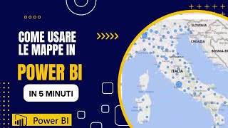 Tutorial Dati Geo Referenziati Con Power Bi In Italiano. Usare Le Mappe In Power Bi Come In Un Gis.
