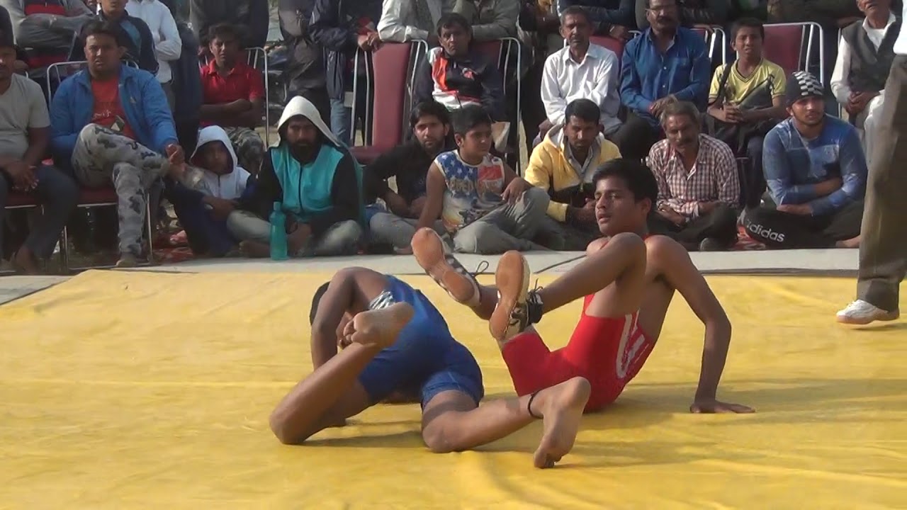 Cadet Wrestling Bout Mohit Vs Deepak. YouTube