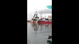 🔥🚢 RIBEIRA | Tras catro días conseguen APAGAR o LUME do BARCO que ardía no porto