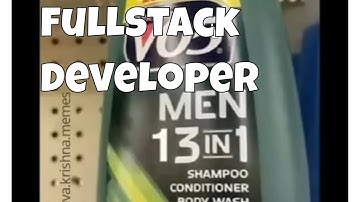 Fullstack developer - funny programming meme review 2021 clip