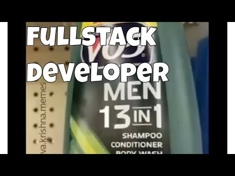 Fullstack developer - funny programming meme review 2021 clip