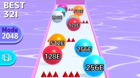 Ball Run 2048 All Levels Gameplay ( Android iOS) Level 73