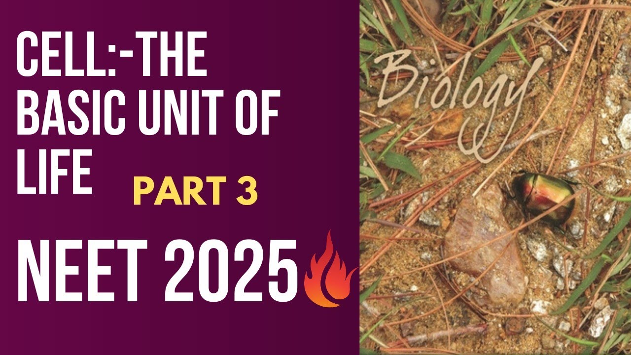 Line to line from new NCERT 💯 | CELL :- THE BASIC UNIT OF LIFE Part 3 ...