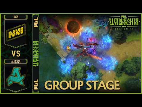 AURORA vs NAVI - HIGHLIGHTS - PGL Wallachia Season #9 | DOTA2