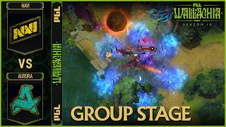 AURORA vs NAVI - HIGHLIGHTS - PGL Wallachia Season #9 | DOTA2