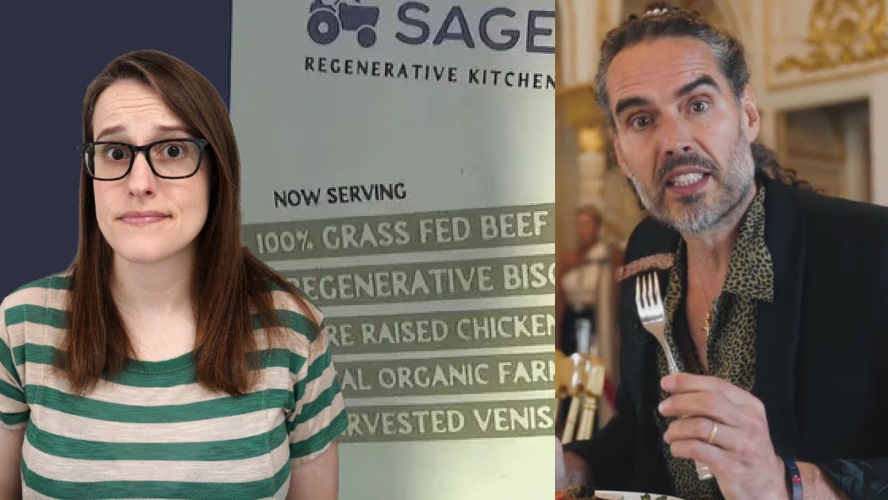 Russell Brand Eats Meat & a Former Vegan Restaurant Fails Anyway
