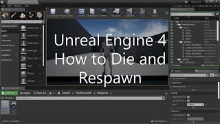 UE4 - Die and Respawn