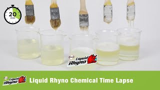 Liquid Rhyno Chemical Time Lapse