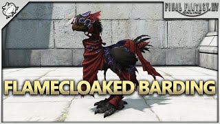 FFXIV - Flamecloaked Barding