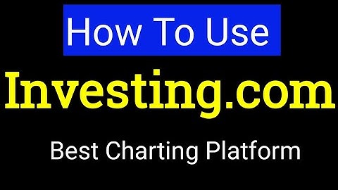 Investing.com Basic Chart Analysis l how to use investing.com in hindi l Investing.com