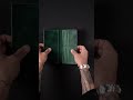 Making a Long Wallet Restaurant. #asmr #leathercraft