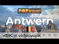 Walking in ANTWERP / Belgium 🇧🇪 4K 60fps (UHD)