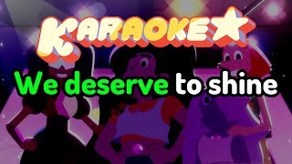 Video voorbeeld van "We Deserve To Shine - Steven Universe Karaoke"