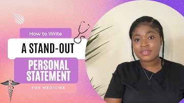 Tips on Writing a Stand-out Personal Statement to secure Medical School Interviews |UK|
