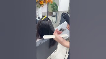 Hướng dẫn Cách ép tóc, duỗi tóc đơn giản #quangsaker #huongdan #duoitoc #eptoc