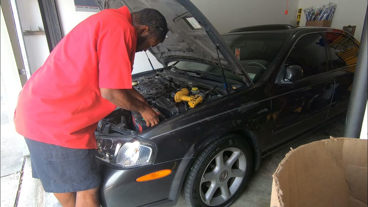 Nissan Maxima Battery Replacement - YouTube