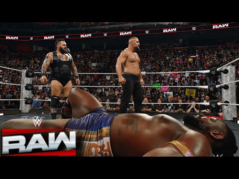 Video Bronson Reed Return & Destroy Oba Femi For Breakker WWE Raw 2026 Highlights