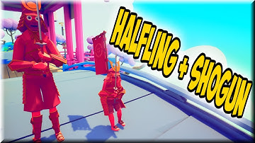 TABS Fusion - Halflingun(Halfling+Shogun) vs Every Faction(2/2) - MODS GAMEPLAY