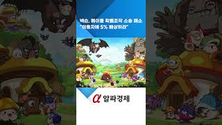 넥슨, 메이플 확률조작 소송 패소...&quot;이용자에 5% 배상하라&quot; : 알파경제TV
