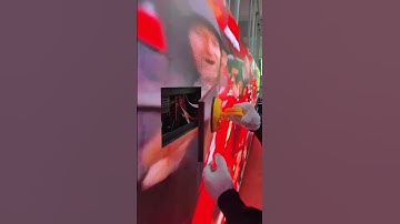 Live Football Match on LED Screen? Insanely Clear! #leddisplay #ledscreen #footballshorts #linsnled