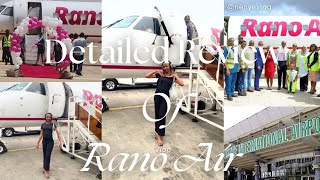 My First time FLYING Rano Air Airline Nigeria | Well detailed review | Travel with me 