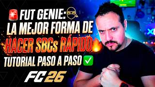 🚨 FUT GENIE: THE BEST WAY TO COMPLETE SBCs FAST 🔥 STEP-BY-STEP TUTORIAL ✅ FC 26