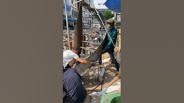 Làm cầu thang xoắn ốc vào 28 tết và cái kết phần 2 #metallux #cauthangxoanoc