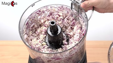 Magiccos FP415 stainless steel food processor demo