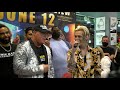 Aaron Carter At The Celebrity Boxing Press Conference For Carter Vs Odom