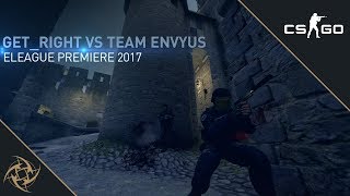 NiP GeT_RiGhT - 4K Pistol Round vs EnVyUs (ELEAGUE Premiere 2017)