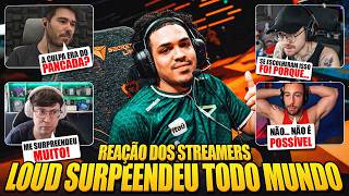 A DECISÃO DA LOUD VALORANT DEIXOU OS STREAMERS INCRÉDULOS, REAÇÃO DOS STREAMERS A NOTÍCIA DO VIRTYY