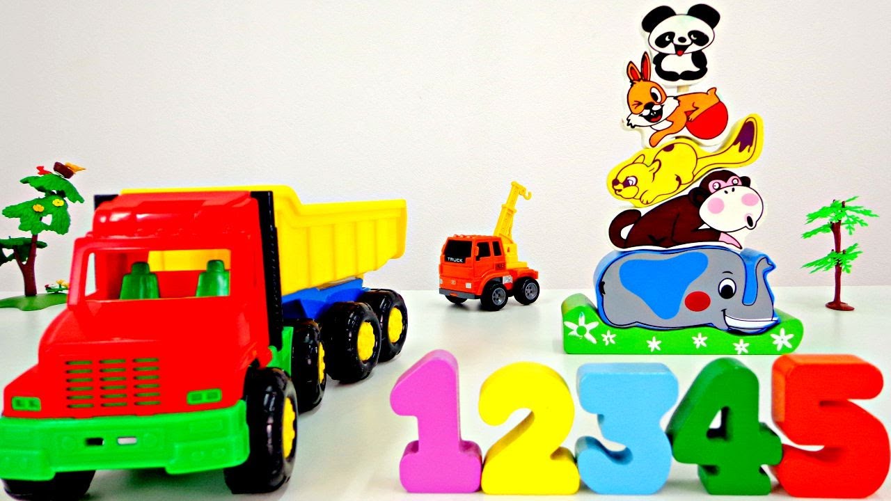 Машина и медведь мультфильм