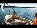 Dinghy Sailing Holidays: Sails on the Lake / Швертбот на озере