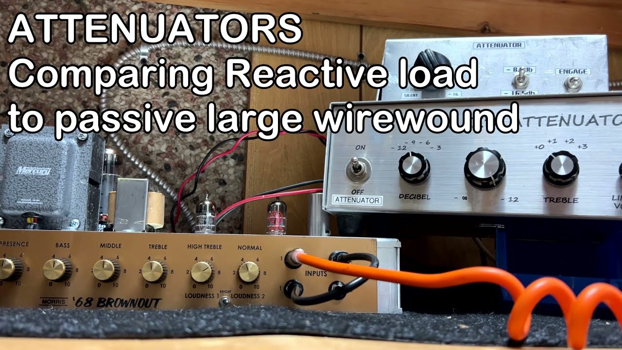 ATTENUATORS  Reactive vs Passive large wirewound comparison