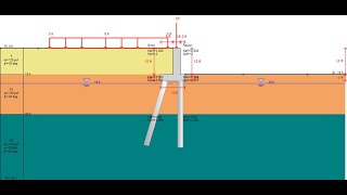 Pile Abutment Design Example with DeepEX