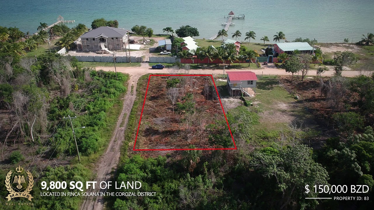 Residential Lot located in Finca Solana in the Corozal District, Belize