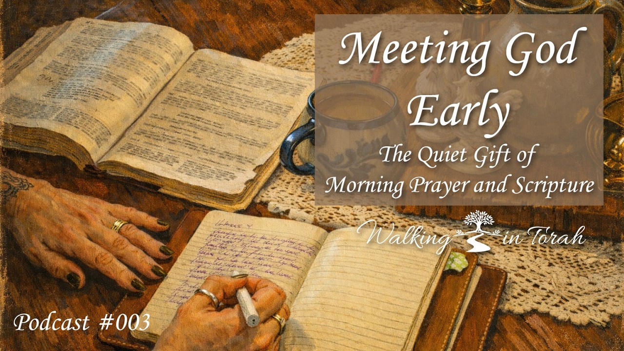 Meeting God Early: The Quiet Gift of Morning Prayer and Scripture - Walking In Torah Podcast
