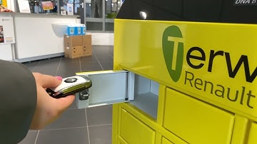 Express check-in zuil Assen Keylocker