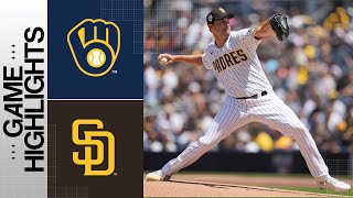 Brewers vs. Padres Game Highlights (4\/15\/23) | MLB Highlights