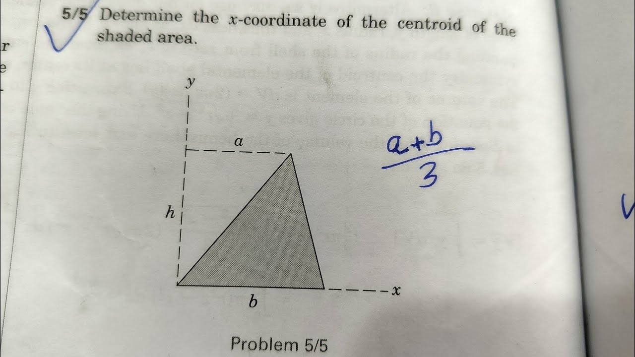 Engineering mechanics jl meriam 5/5 solution centroid. 