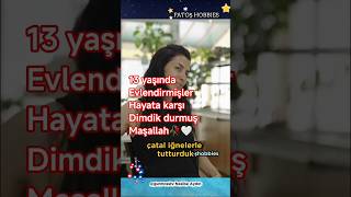 13 Yaşında Evlendirmişler Hayata Karşı Dimdik Durmuş Maşallah🥀🤍👏