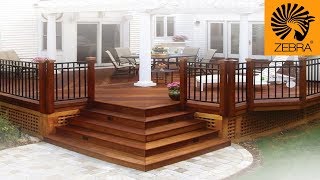 Check out these creative design ideas from http://www.zebradeck.ca Zebra Deck is Toronto (Canada) based deck building company