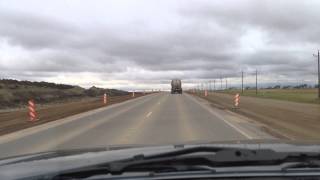 85 West Towards Williston