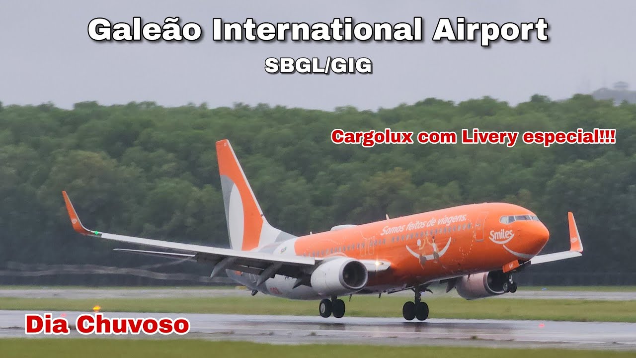 SPOTTER DAY | POUSOS NA CABECEIRA 28 DO GALEAO - SBGL/GIG