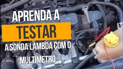 Aprenda a testar a sonda Lambda com o multímetro