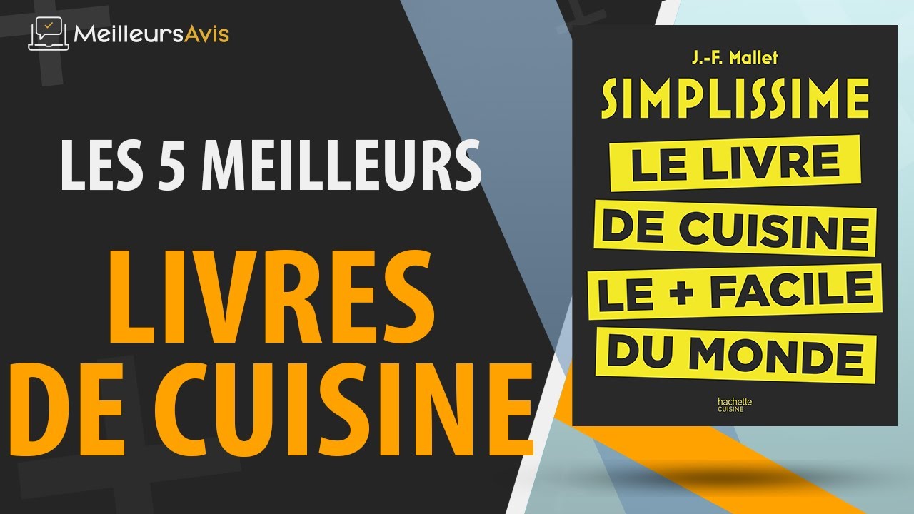 ⭐️ MEILLEUR LIVRE DE CUISINE - Avis & Guide d'achat (Comparatif 2021)